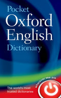 Pocket Oxford English Dictionary [Hardcover] [May 09, 2013] Oxford Languages