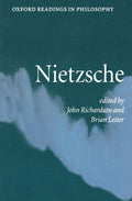 Nietzsche (Oxford Readings In Philosophy) [Paperback] [Aug 09, 2001] Richardson, John