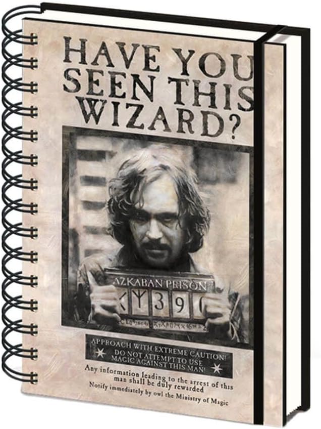 Sirius Black A5 Ring Binder Notebook
