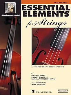 Essential Elements for Strings – Violin Book 1 with EEi Online Resources | Violin Method Book and Sheet Music for Students and Teachers | ... Comprehensive String Method : Violin Book One [Paperback] [Dec 31, 1899] Various