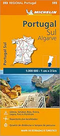 Portugal Sud - Algrave - Michelin Regional Map 593: Map [Map] [Mar 25, 2013] Michelin