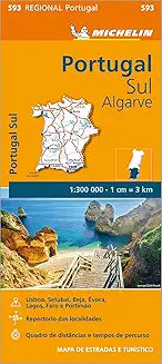 Portugal Sud - Algrave - Michelin Regional Map 593: Map [Map] [Mar 25, 2013] Michelin