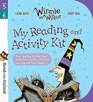 Read with Oxford: Stages 5-6: My Winnie and Wilbur Reading and Activity Kit [Paperback] [Aug 01, 2019] Owen, Laura and Paul, Korky