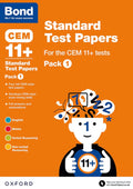 Bond 11+: CEM Standard Test Papers: Pack 1 [Paperback] [Mar 05, 2015] Hughes, Michellejoy; Primrose, Alison and Bond 11+