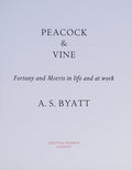 Peacock and Vine