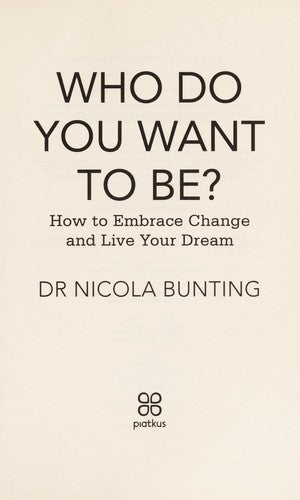 Who do you want to be?